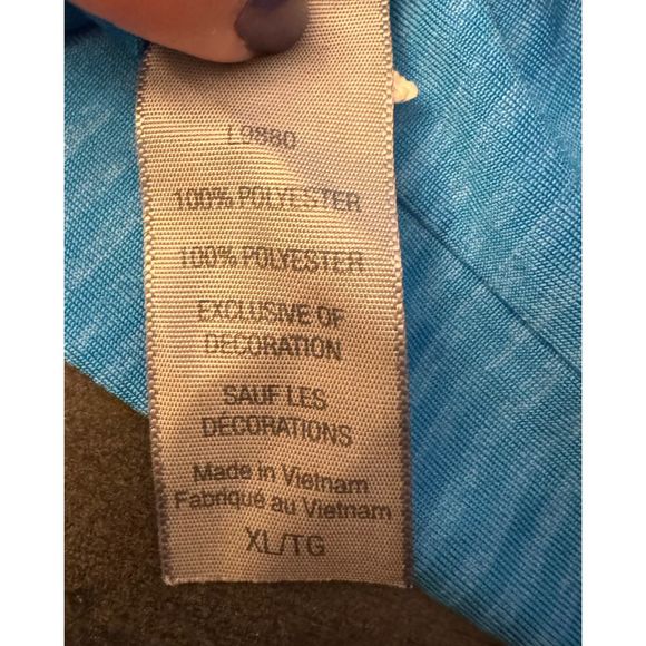 Men's Champion Duo Dry Short Sleeve Collared Polo Shirt  -Sz XL - Picture 9 of 11